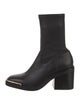 Alexander Wang Leather Sock Boots