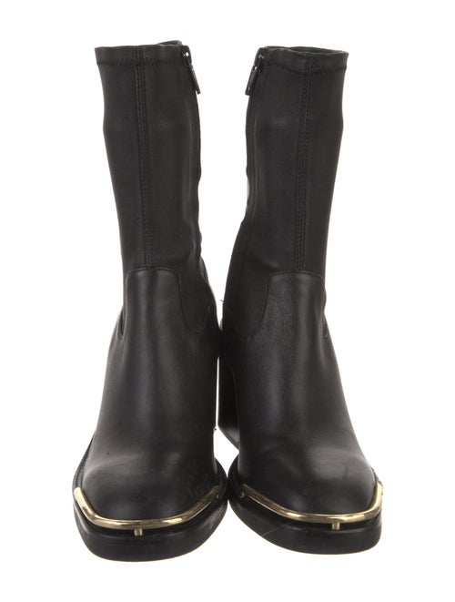 Alexander Wang Leather Sock Boots