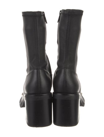 Alexander Wang Leather Sock Boots