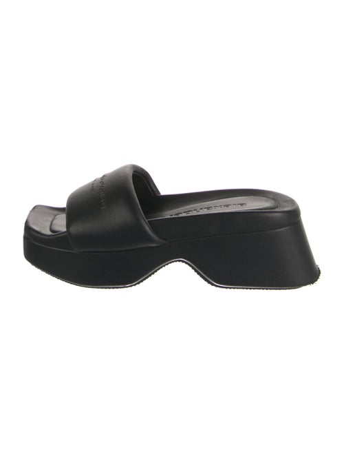 Alexander Wang Leather Slides
