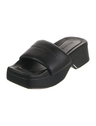 Alexander Wang Leather Slides