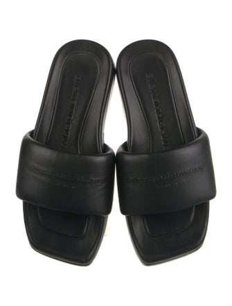 Alexander Wang Leather Slides