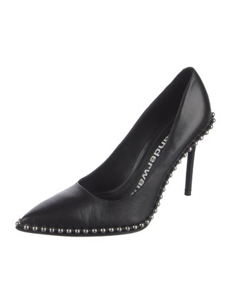 Alexander Wang Leather Studded Accents Pumps