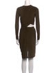 Alexander Wang Crew Neck Knee-Length Dress