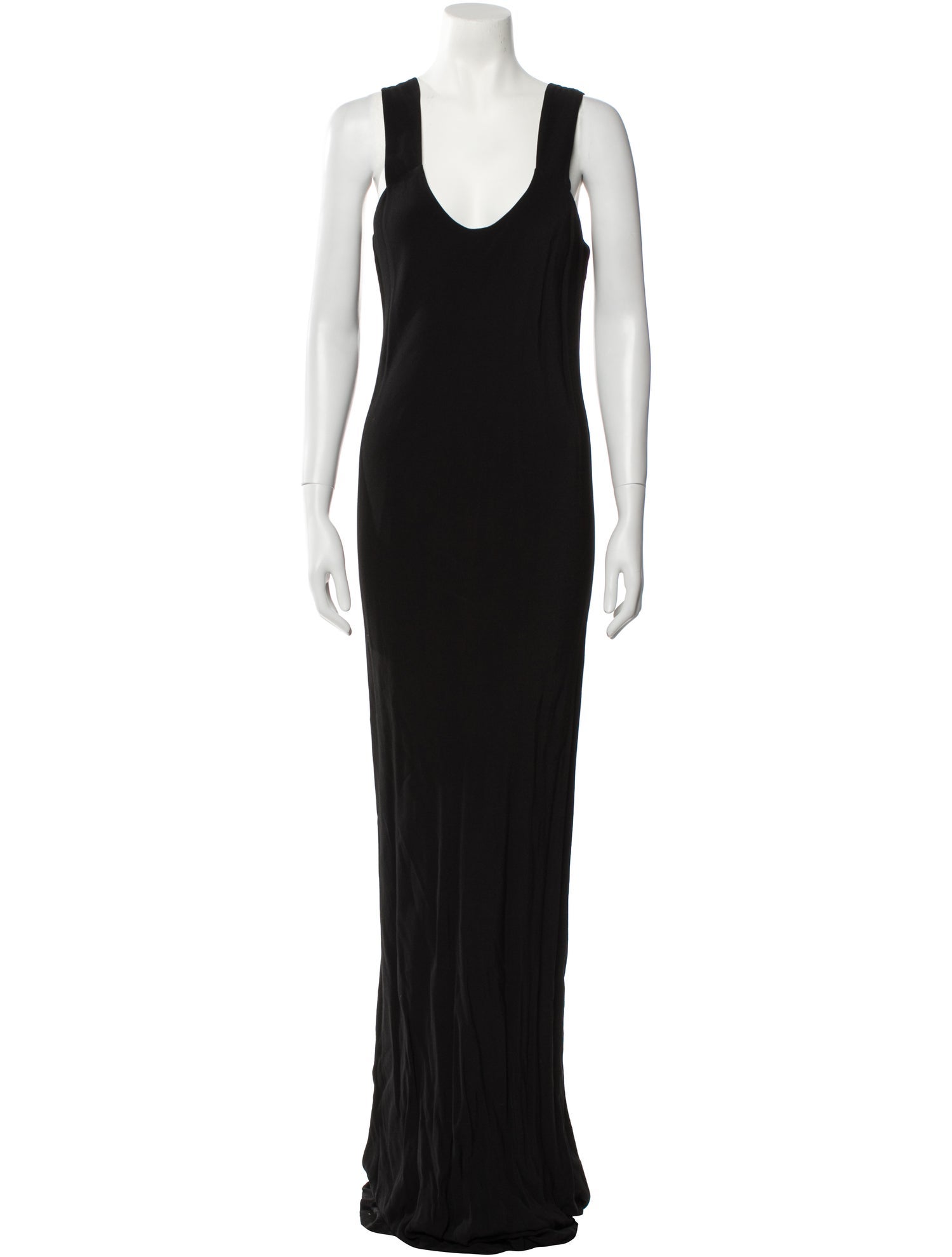 Alexander Wang Scoop Neck Long Dress