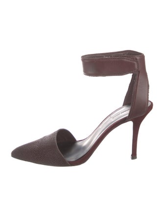 Alexander Wang Leather D'Orsay Pumps