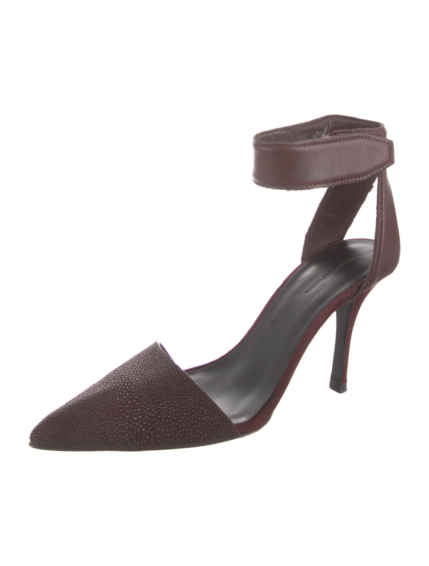 Alexander Wang Leather D'Orsay Pumps
