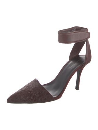 Alexander Wang Leather D'Orsay Pumps