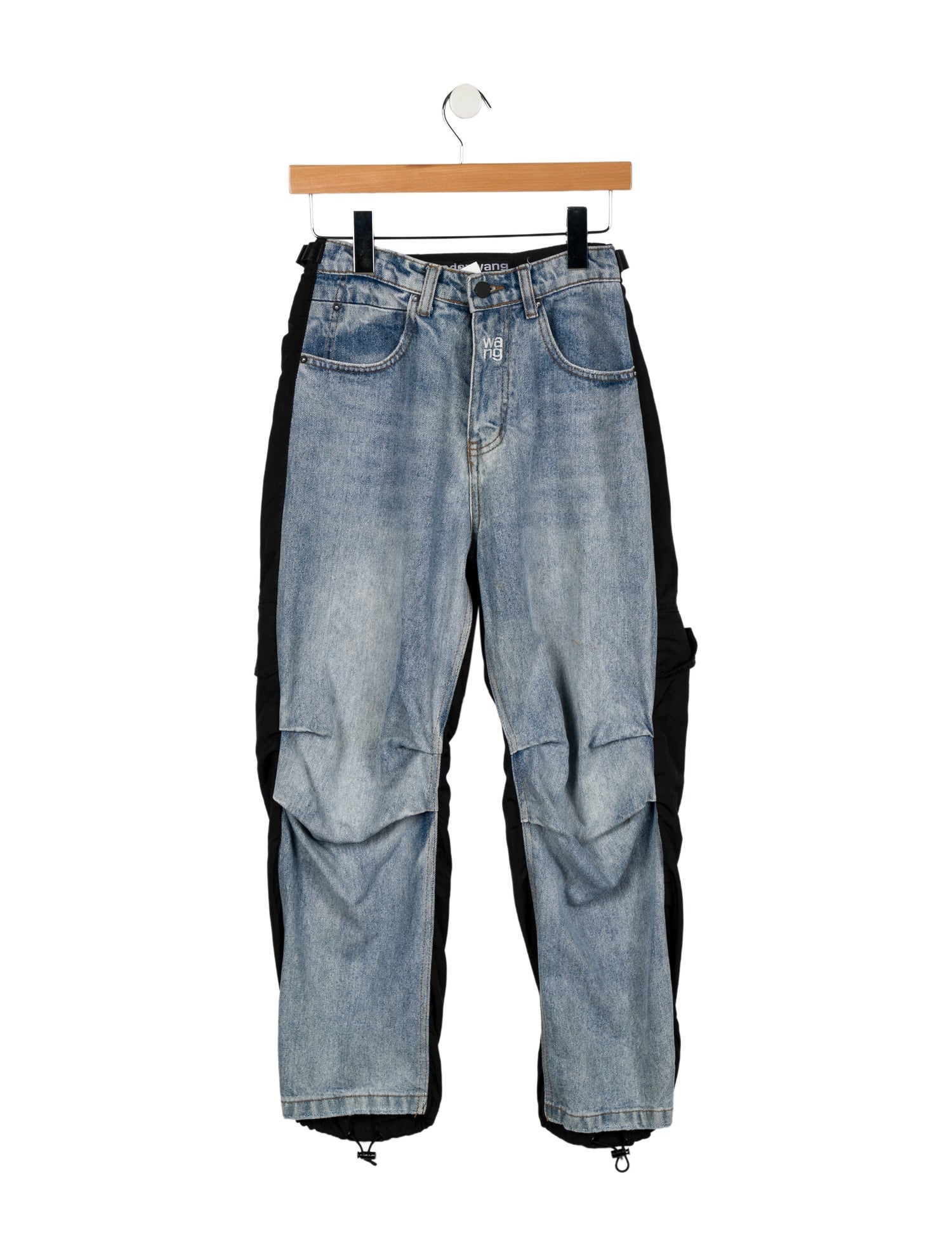 Alexander Wang High-Rise Wide Leg Jeans