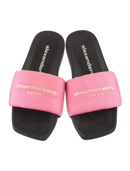 Alexander Wang Canvas Printed Slides