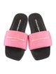 Alexander Wang Canvas Printed Slides