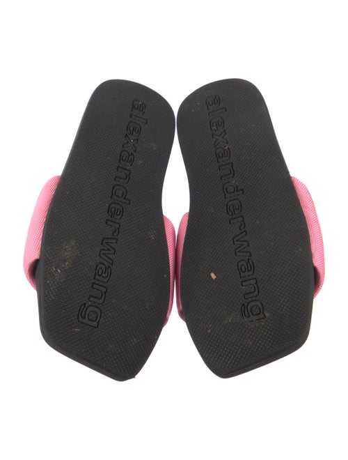 Alexander Wang Canvas Printed Slides