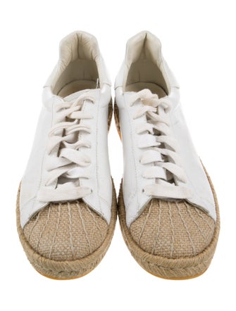 Alexander Wang Leather Espadrille Sneakers