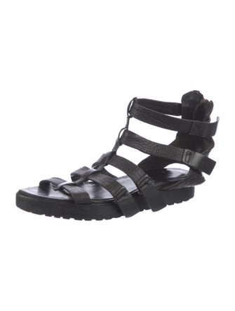 Alexander Wang Leather Gladiator Sandals