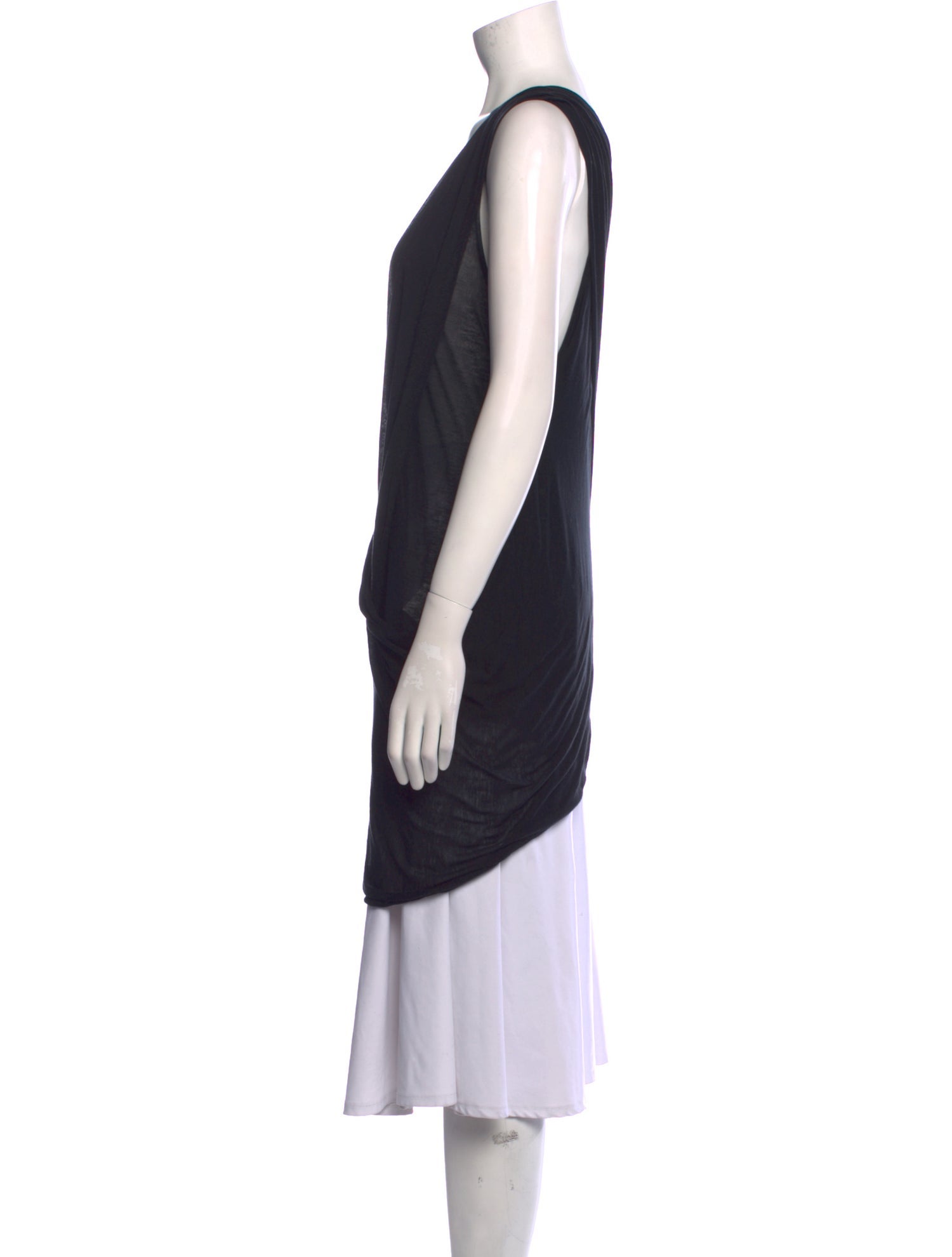 Alexander Wang Scoop Neck Sleeveless Tunic