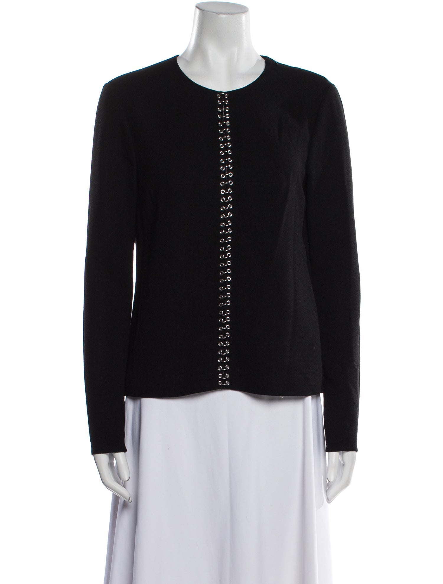 Alexander Wang Crew Neck Long Sleeve Sweatshirt