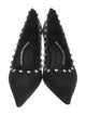 Alexander Wang Satin Crystal Embellishments Pumps