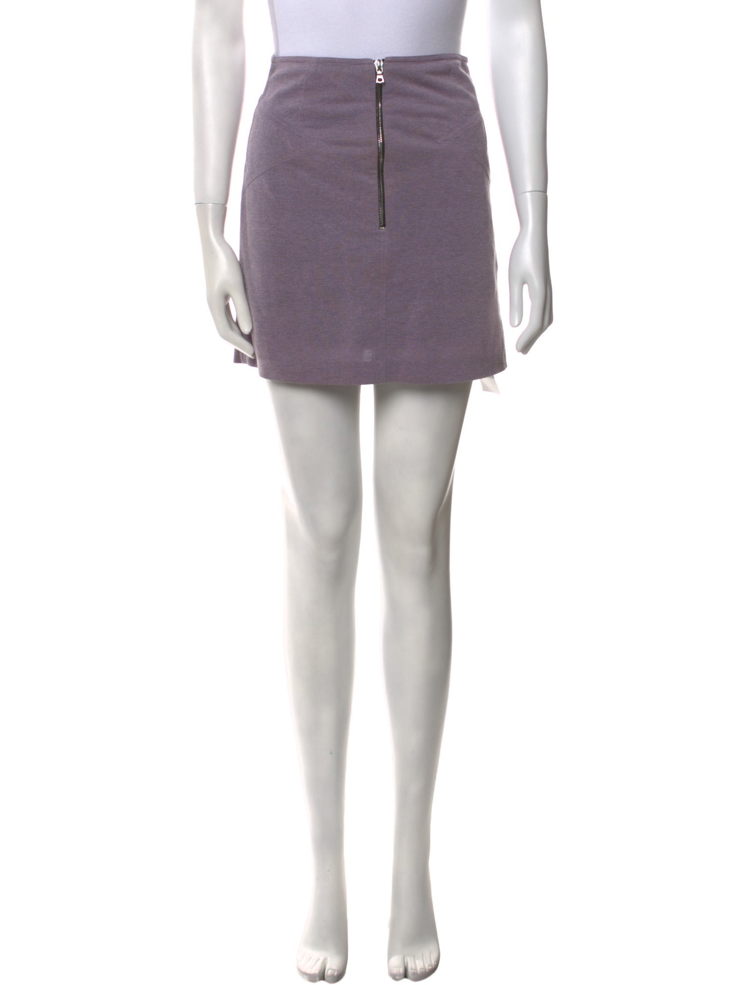 Alexander Wang Pleated Accents Mini Skirt