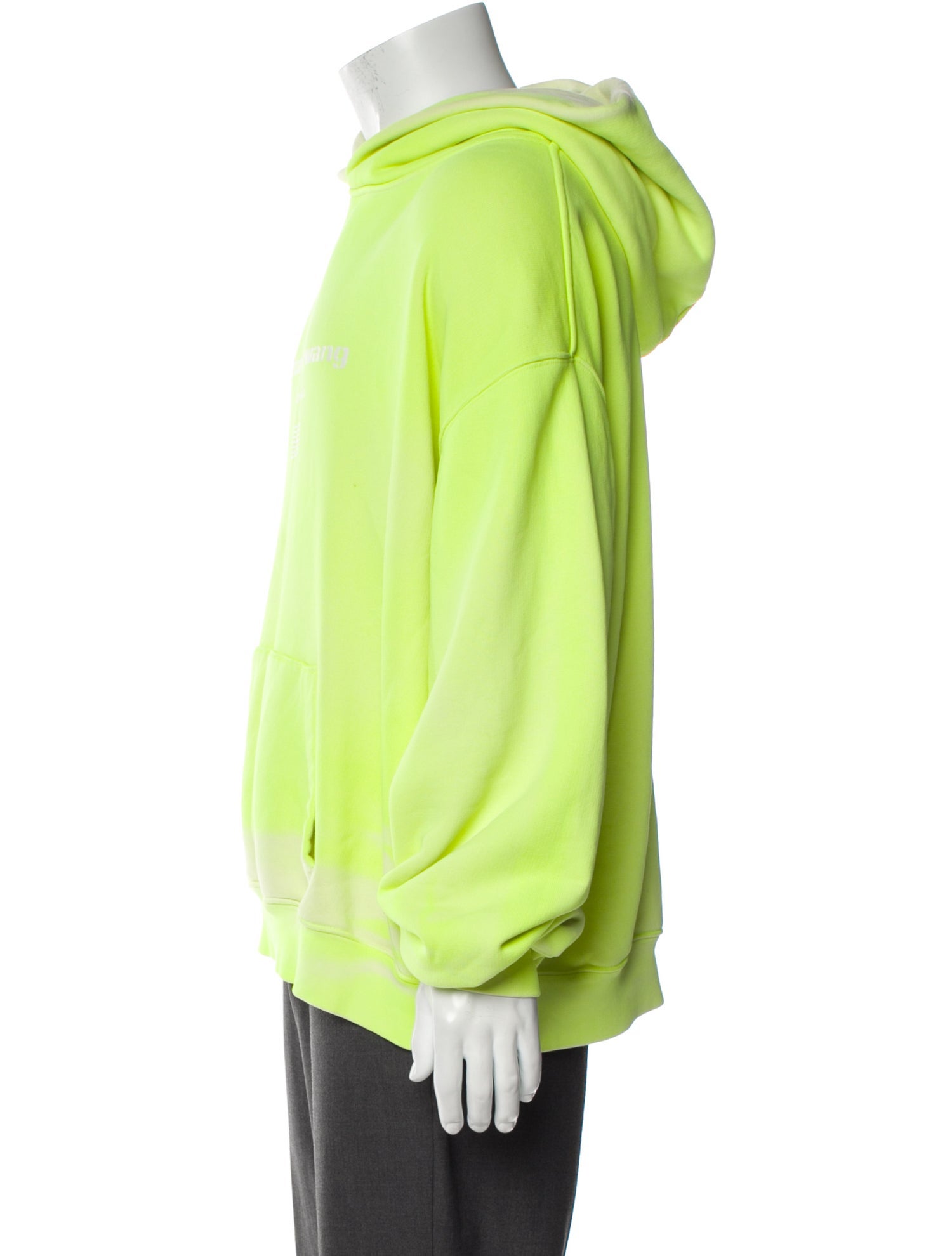 Alexander Wang Graphic Print Crew Neck Hoodie