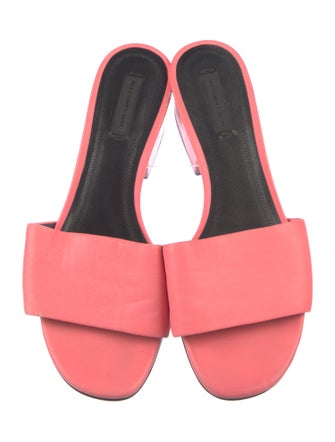 Alexander Wang Leather Slides