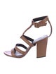 Alexander Wang Leather T-Strap Sandals