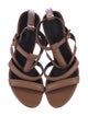 Alexander Wang Leather T-Strap Sandals