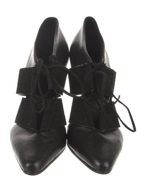 Alexander Wang Leather Lace-Up Boots