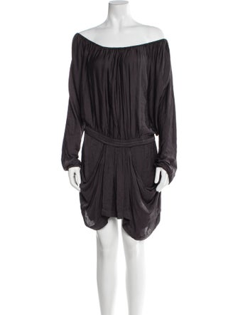 Alexander Wang Off-The-Shoulder Romper
