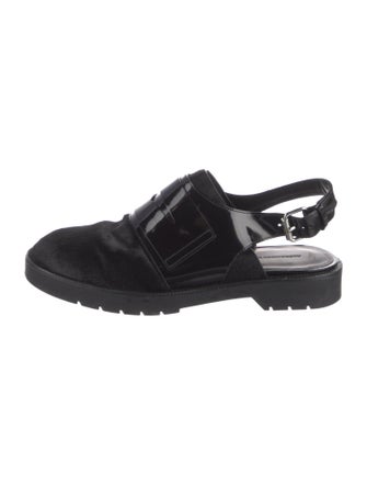 Alexander Wang Ponyhair Slingback Flats