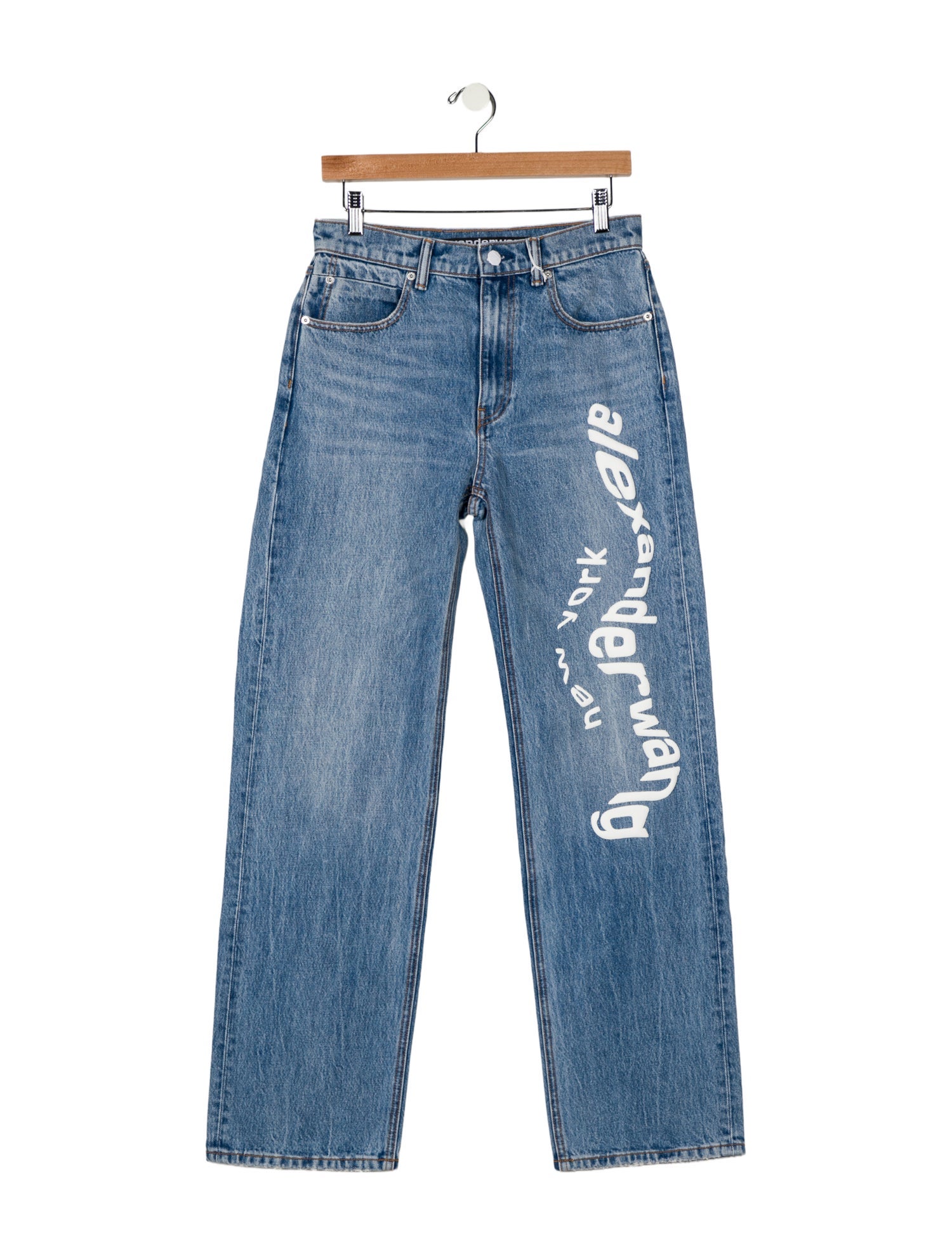 Alexander Wang High-Rise Wide Leg Jeans w/ Tags