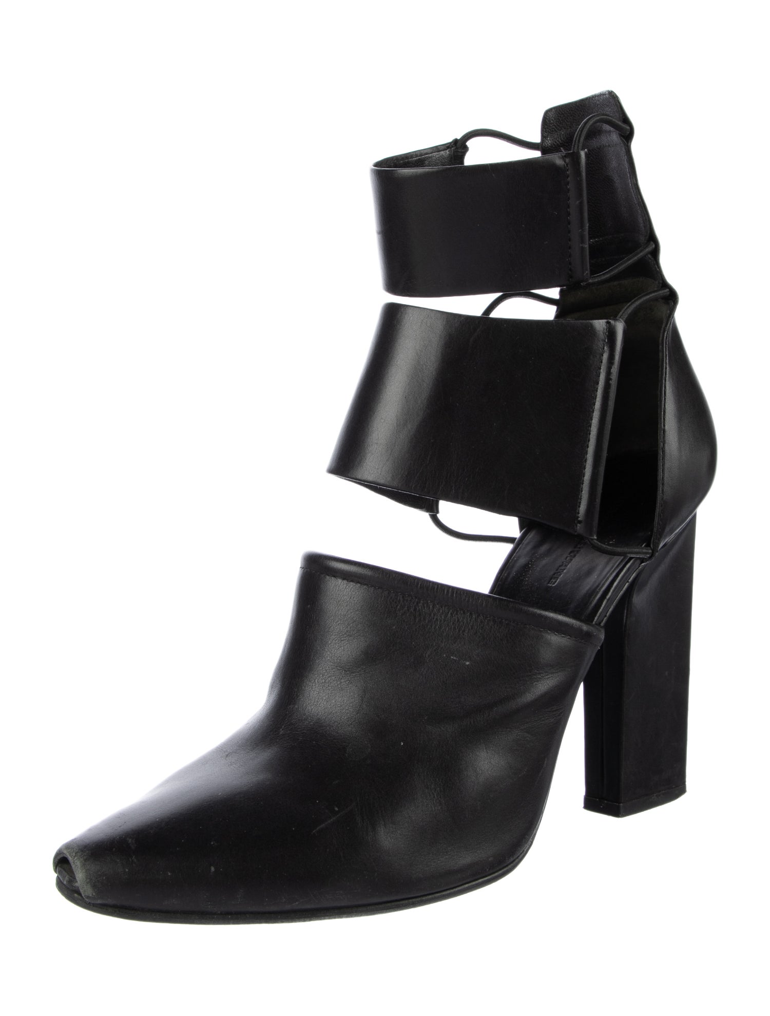 Alexander Wang Leather D'Orsay Pumps