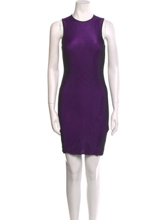 Alexander Wang Crew Neck Mini Dress