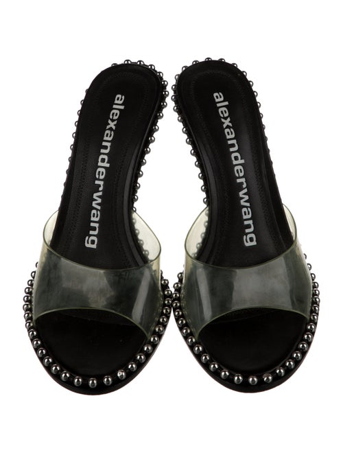 Alexander Wang PVC Studded Accents Slides