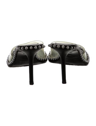 Alexander Wang PVC Studded Accents Slides