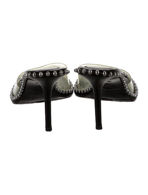 Alexander Wang PVC Studded Accents Slides