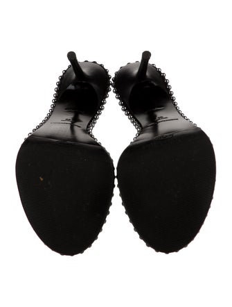 Alexander Wang PVC Studded Accents Slides