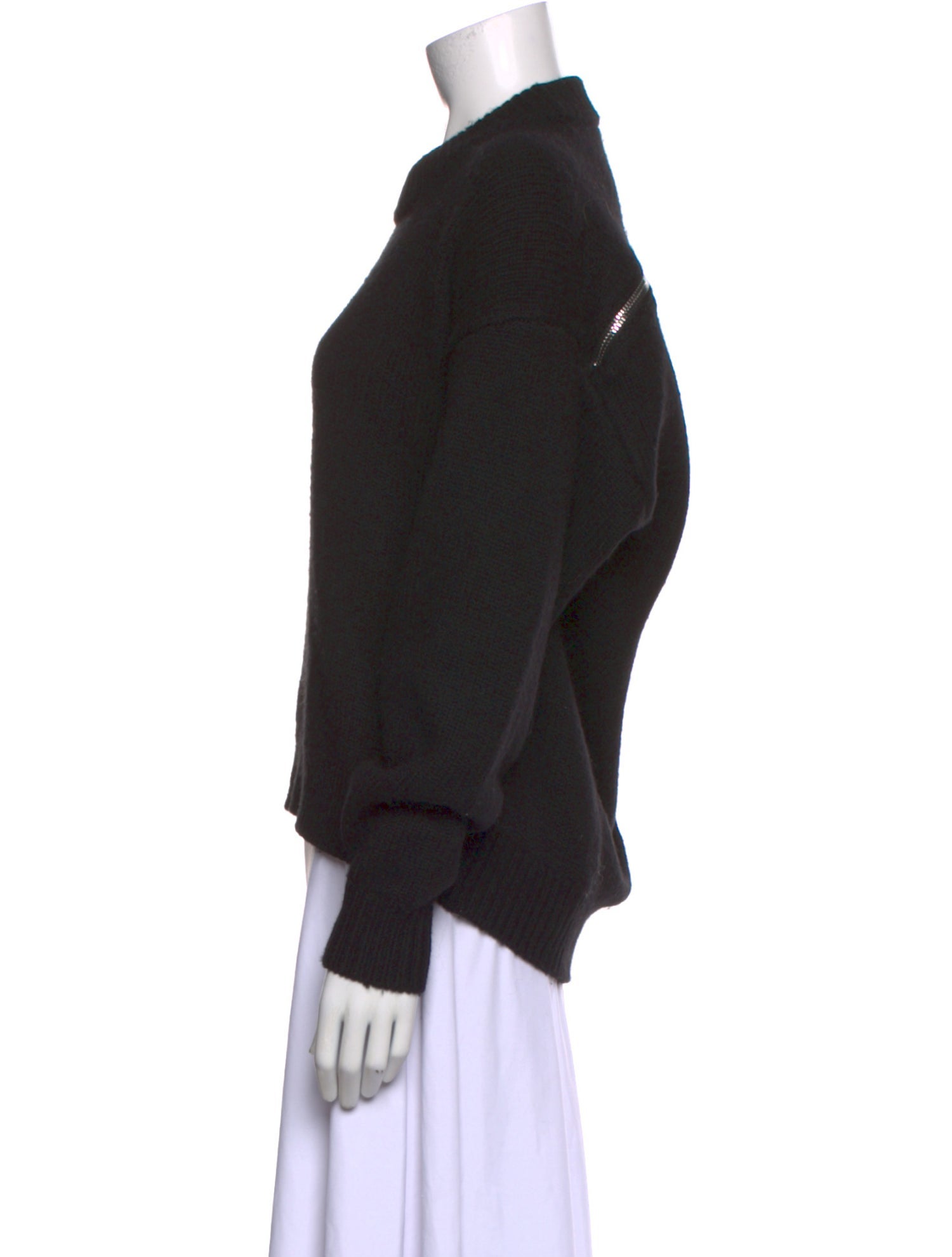 Alexander Wang Wool Mock Neck Sweater