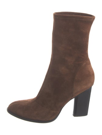 Alexander Wang Suede Sock Boots