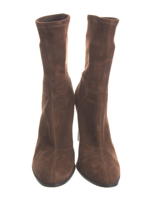 Alexander Wang Suede Sock Boots