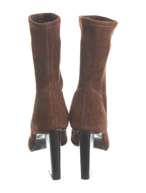Alexander Wang Suede Sock Boots