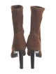 Alexander Wang Suede Sock Boots
