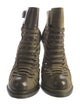 Alexander Wang Suede Animal Print Lace-Up Boots