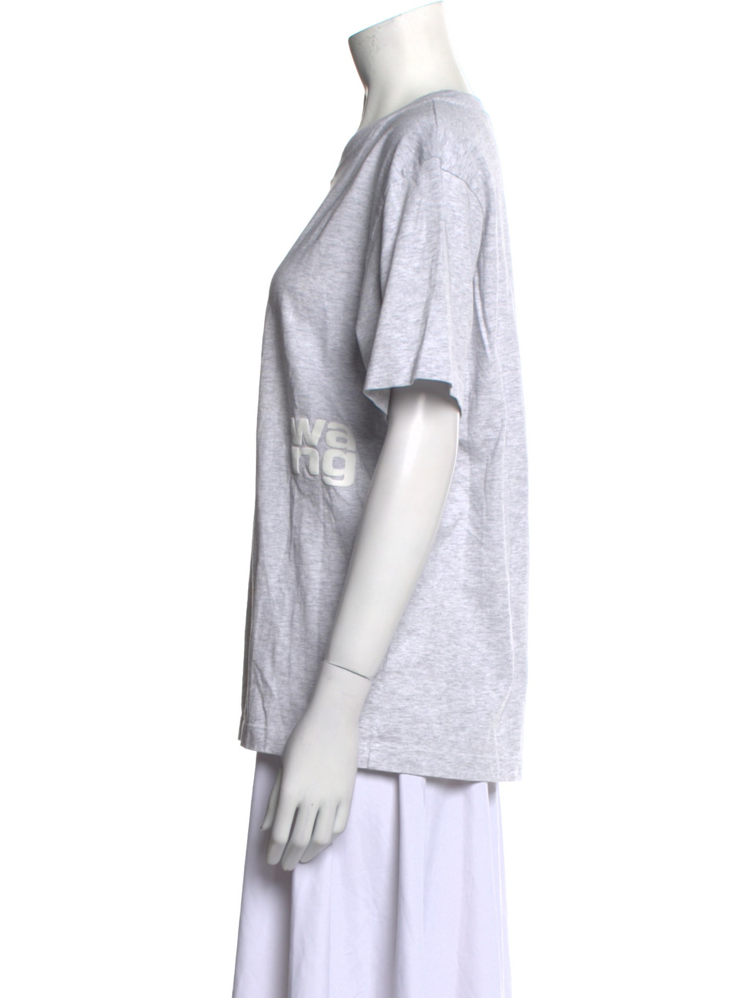 Alexander Wang Crew Neck Short Sleeve T-Shirt