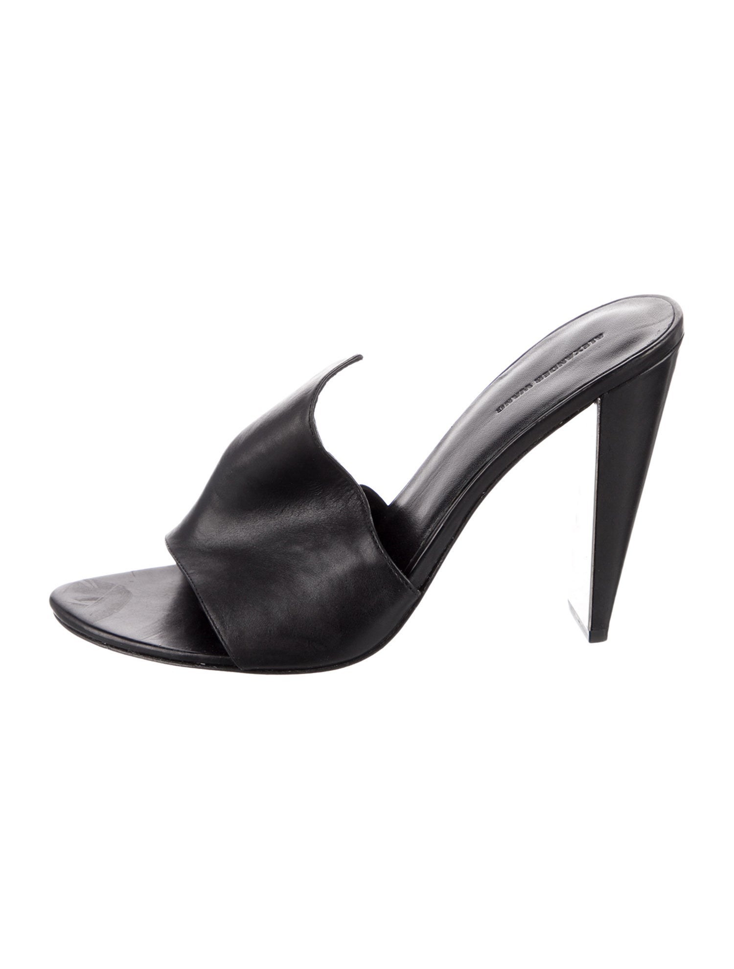 Alexander Wang Leather Slides