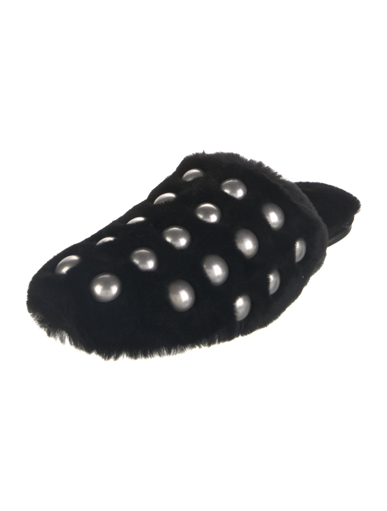 Alexander Wang Fur Studded Accents Mules w/ Tags