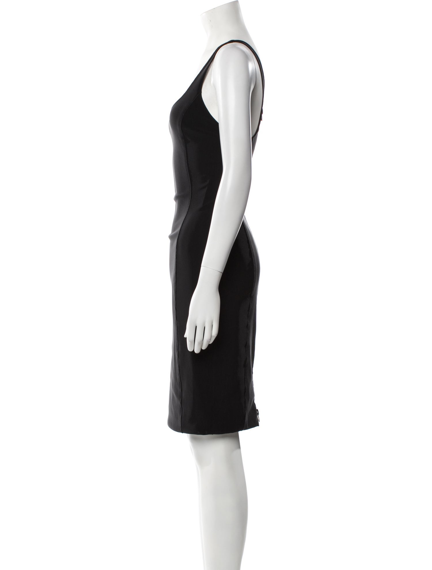 Alexander Wang Scoop Neck Knee-Length Dress