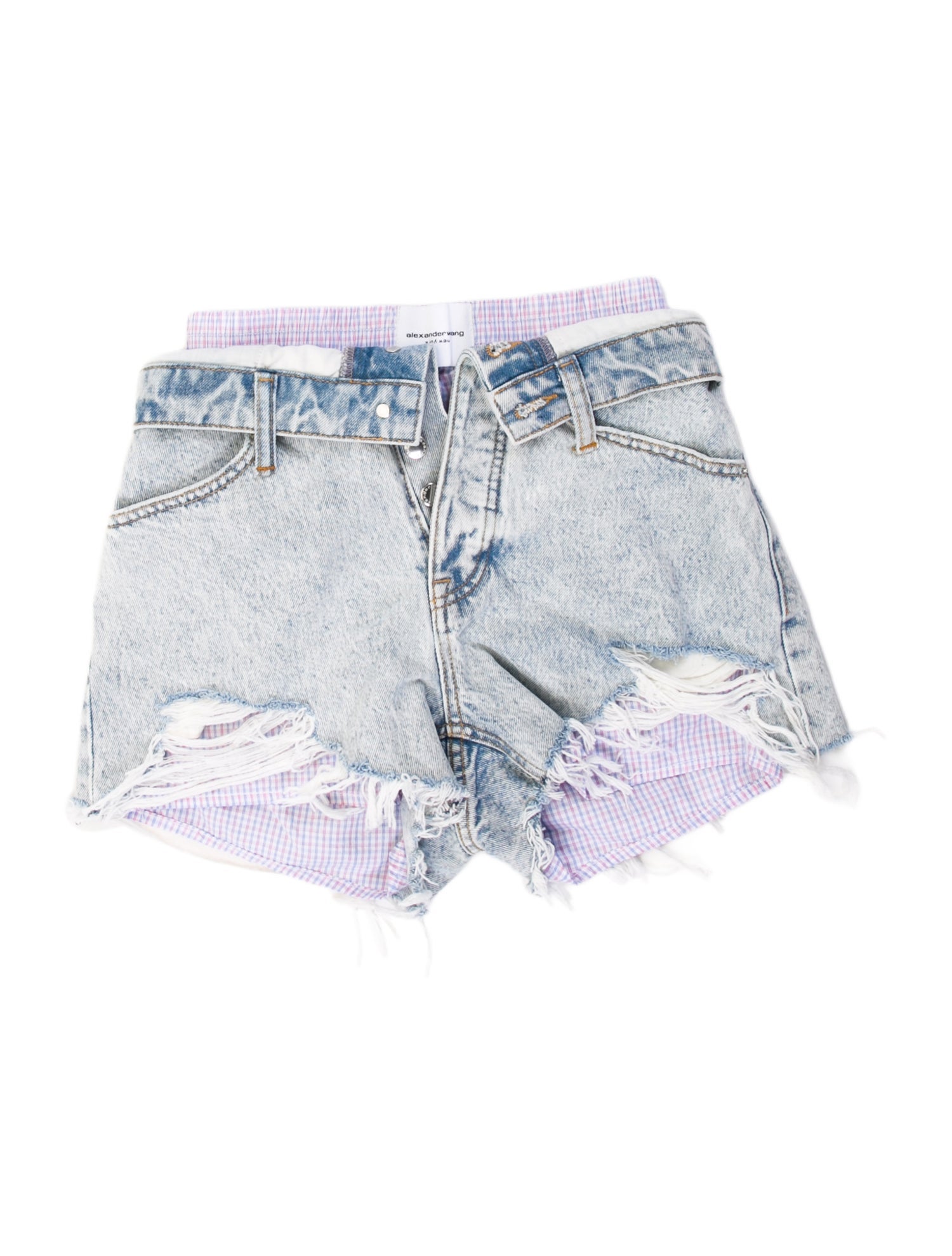 Alexander Wang Printed Mini Shorts