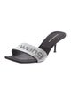 Alexander Wang Satin Graphic Print Slides