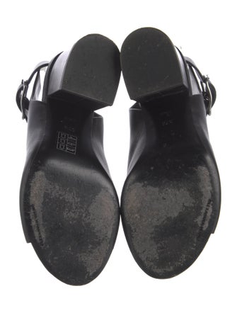 Alexander Wang Leather Slingback Sandals