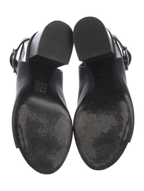 Alexander Wang Leather Slingback Sandals